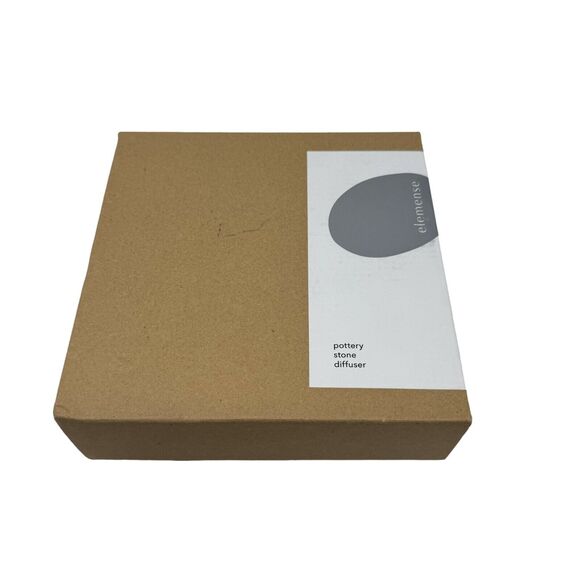 Elemense Pottery Stone 1 Diffusers Gray Nippon Kodo Japan 98106 Rare - Picture 1 of 4